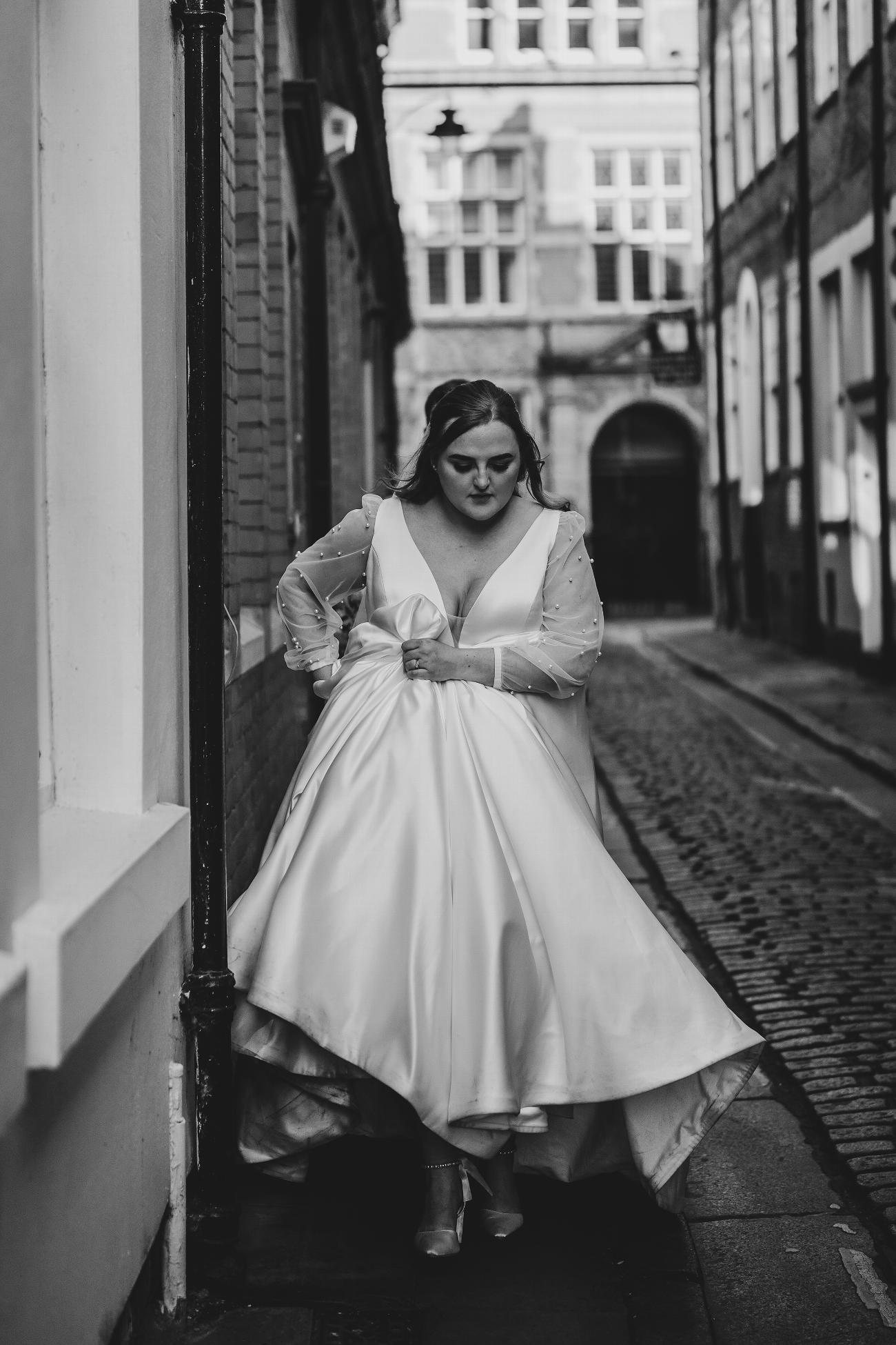 Hull Wedding Photographer - Street Photography - Black & White Wedding Photography - Yorkshire Wedding Photographer