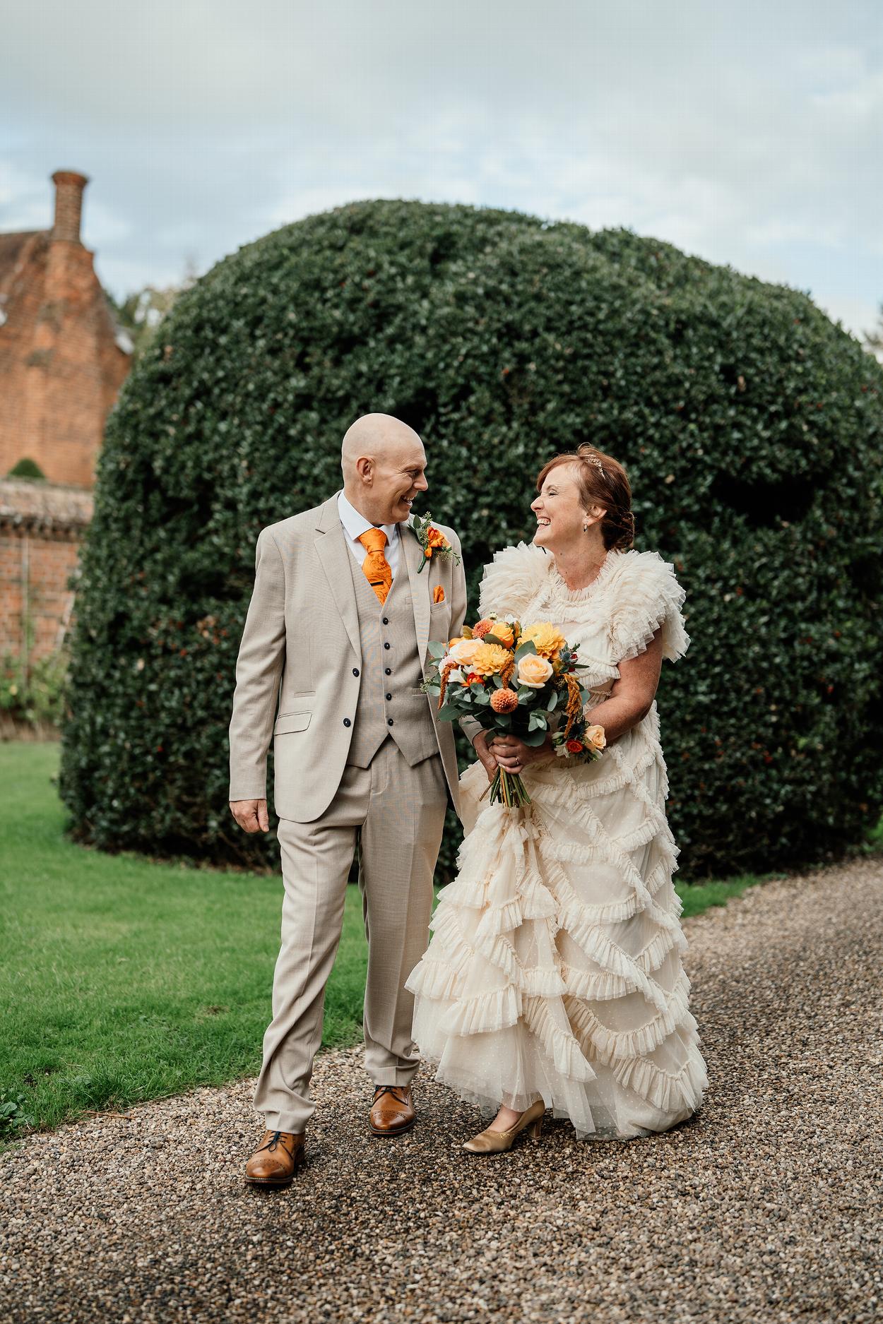 Doddington Hall Wedding Photographer - Bride and Groom - Lincoln Wedding Photographer - Lincolnshire Wedding Photography - The Jasmine Cottage Studio