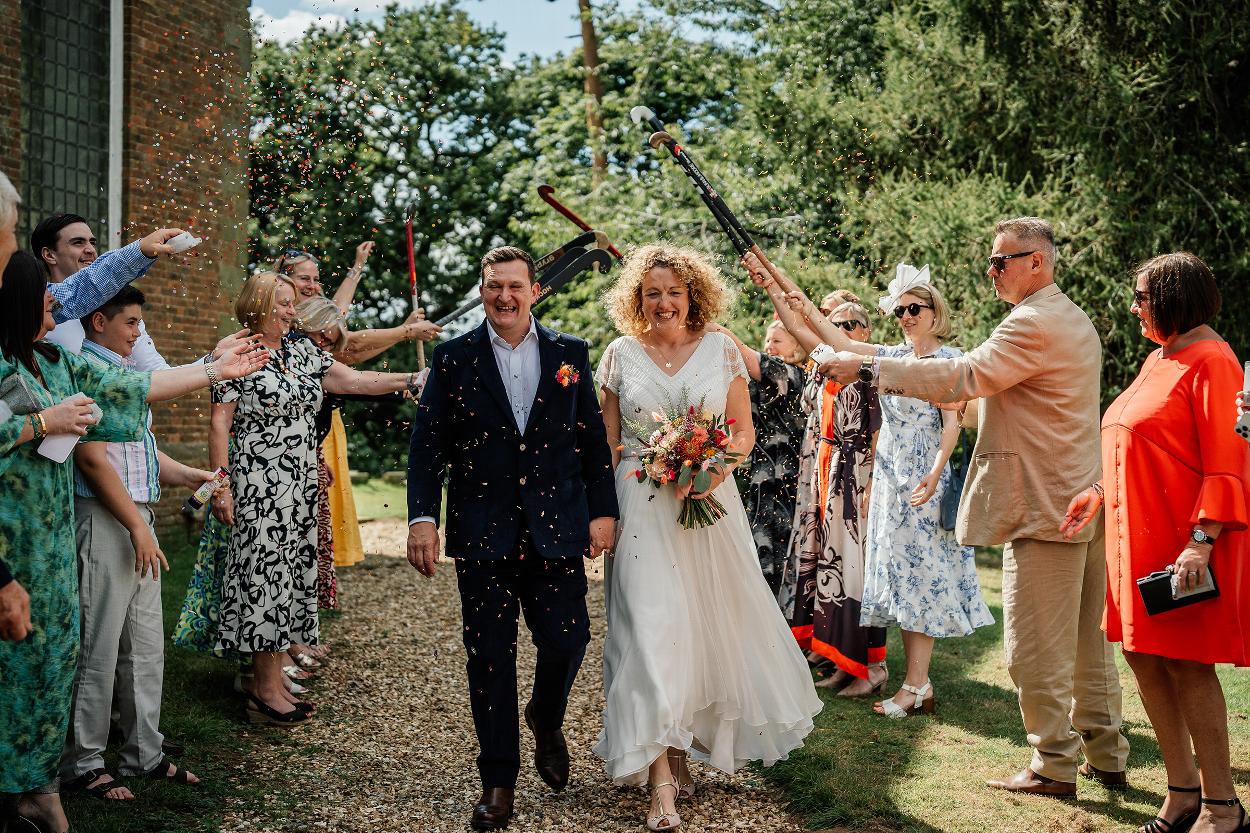 Stockwith Mill Wedding Photographer - Horncastle Wedding - Church Wedding - Confetti - Lincolnshire Wedding Photographer